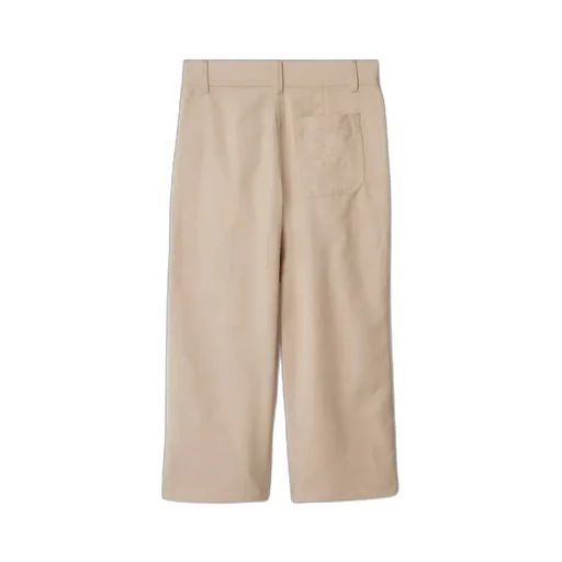 Burberry Kids Mid-Rise Straight Leg Pants