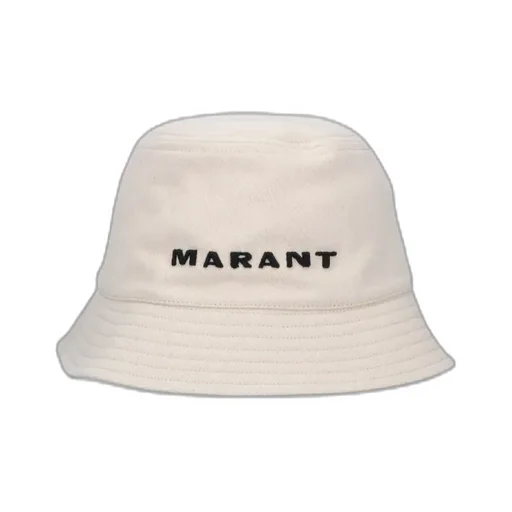 Isabel Marant Logo Embroidered Bucket Hat
