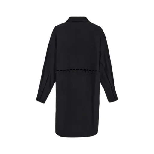 Palm Angels Palm Detailed Midi Shirt Dress