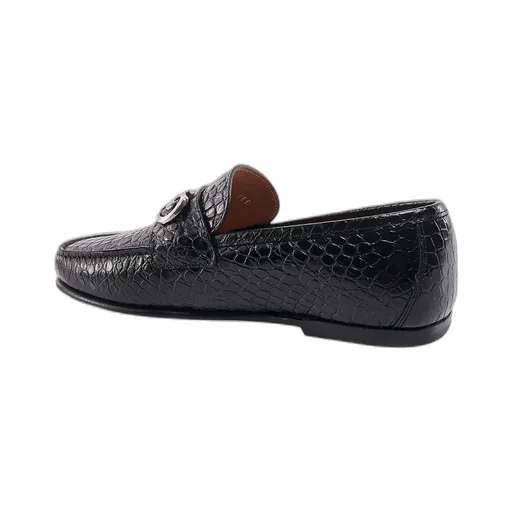 Salvatore Ferragamo Embossed Slip-On Loafers