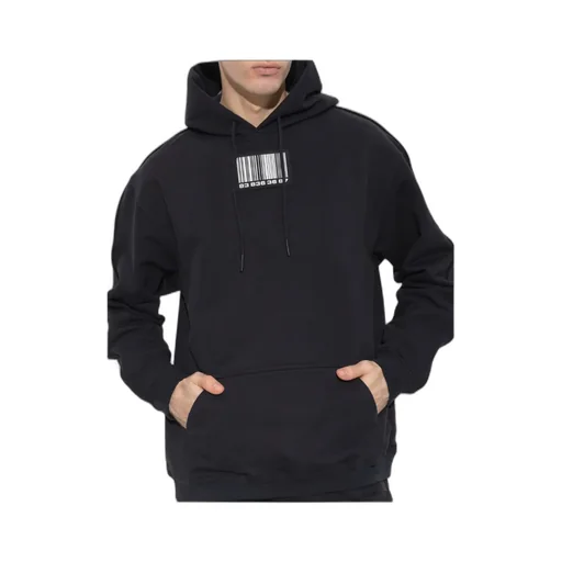 Logo-Patch Long-Sleeve Hoodie