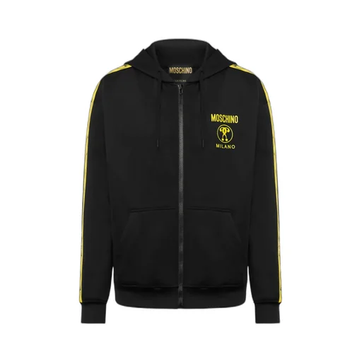 Moschino Zipped Drawstring Hoodie