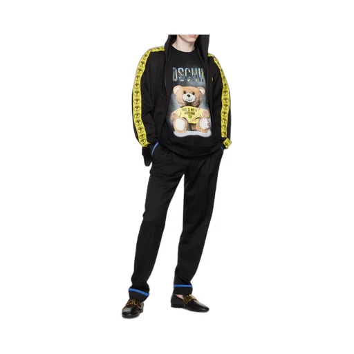 Moschino Zipped Drawstring Hoodie