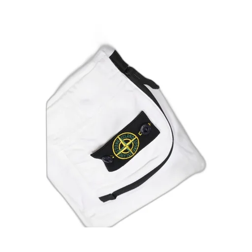 Stone Island Junior Elasticated Waistband Straight-Leg Shorts