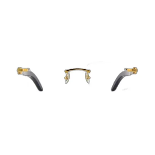 Cartier Rimless Rectangular Frame Glasses