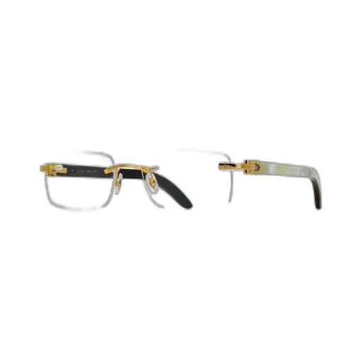 Cartier Rimless Rectangular Frame Glasses