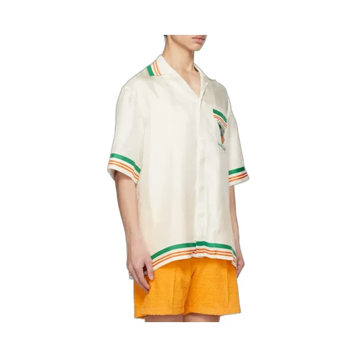 Tennis Club Icon Silk Shirt