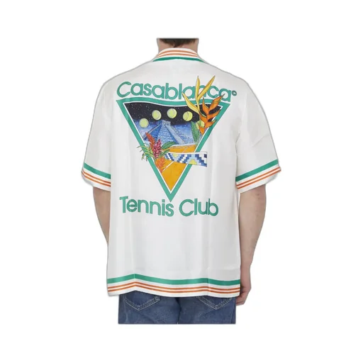 Tennis Club Icon Silk Shirt