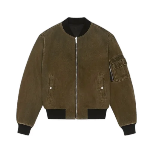 Givenchy Reversible Denim Bomber Jacket