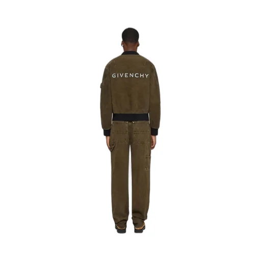 Givenchy Reversible Denim Bomber Jacket