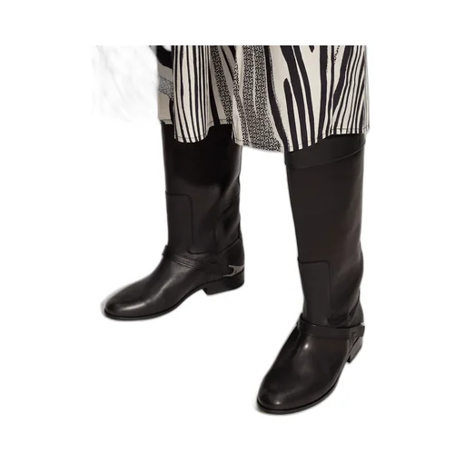 Golden Goose Deluxe Brand Charlie Logo-Engraved Boots