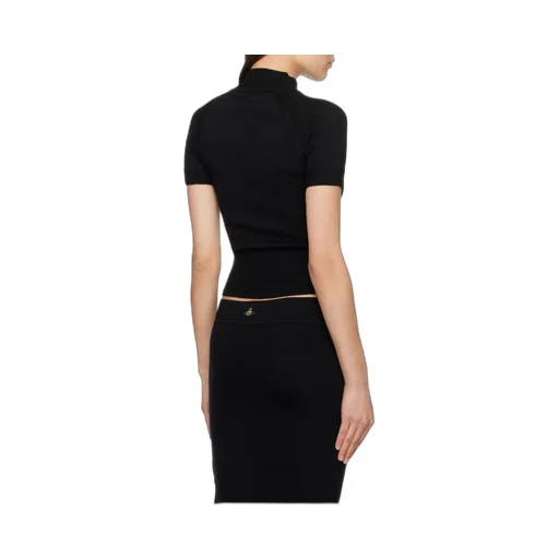 Vivienne Westwood Orb Embroidered Knitted Top