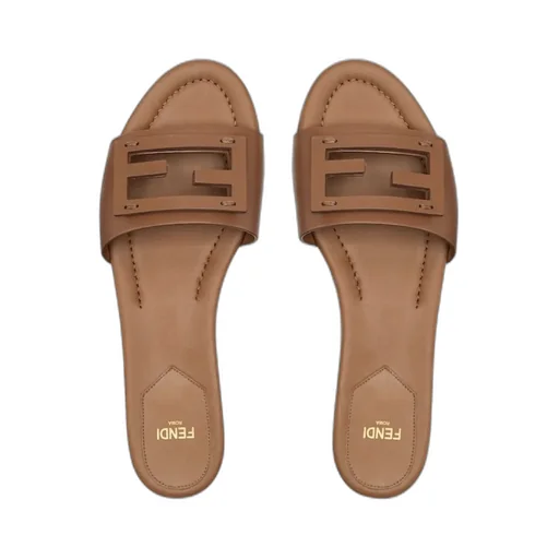 Fendi Signature Ff Baguette Sandals