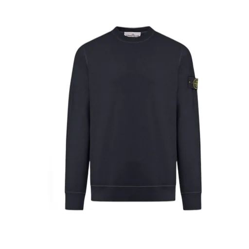 Stone Island Logo Patch Crewneck Sweatshirt