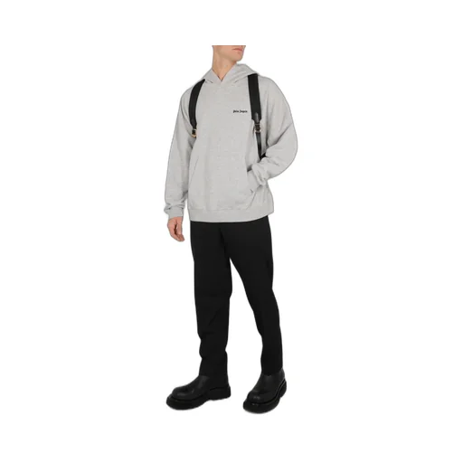 Palm Angels Logo Embroidered Hoodie
