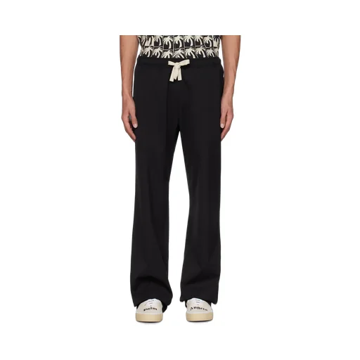 Palm Angels Logo Embroidered Drawstring Pants