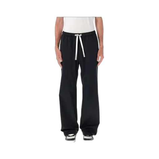 Palm Angels Logo Embroidered Drawstring Pants