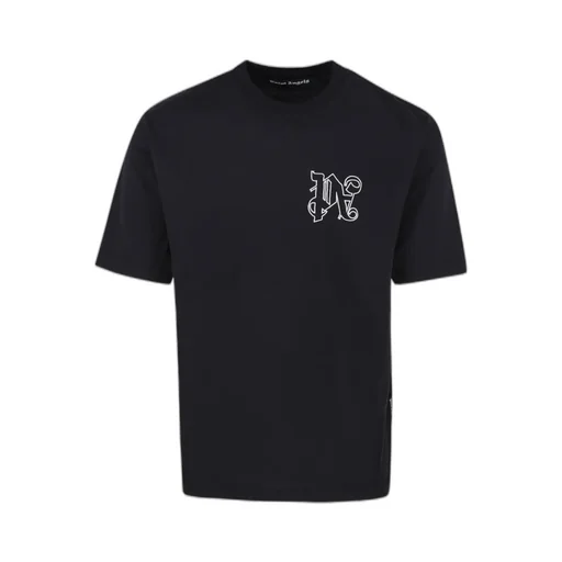 Palm Angels Pa Logo Detailed Crewneck T-Shirt