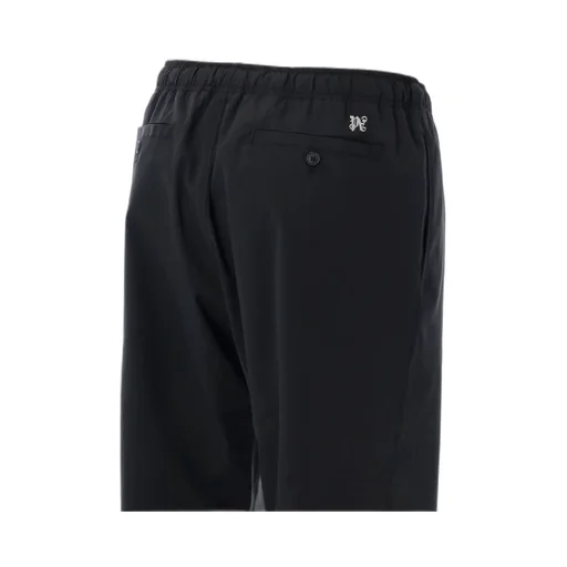 Palm Angels Logo Embroidered Drawstring Pants