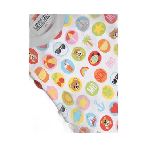 Moschino Kids Motif-Printed Crewneck T-Shirt