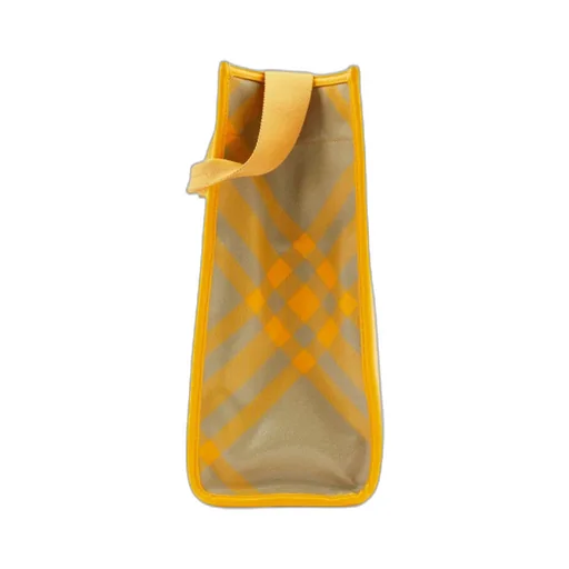 Burberry Plaid-Check Top Handle Bag