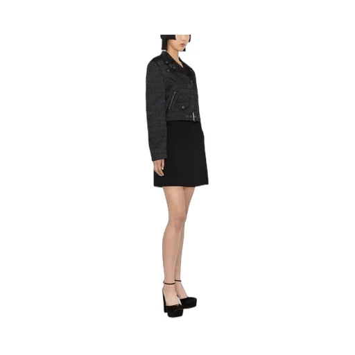 Cropped Zip-Fastening Jacket