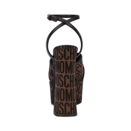 145Mm Logo-Print Platform Sandals