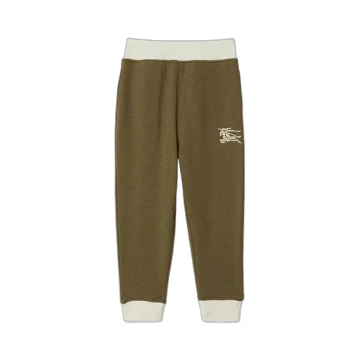 Burberry Kids Equestrian Knight Tapered-Leg Track Pants