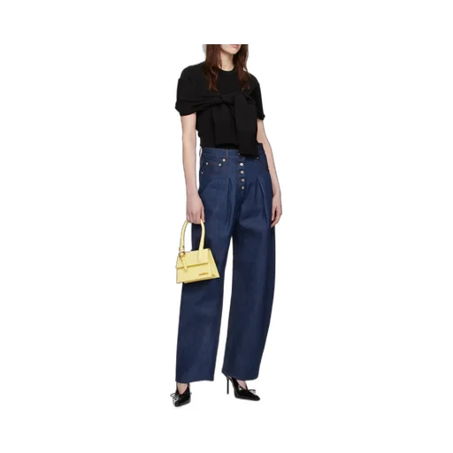 Jacquemus Wide Curved Jeans
