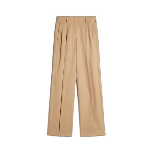 Golden Goose Deluxe Brand Logo Patch Pleated Pants