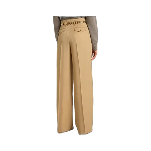 Golden Goose Deluxe Brand Logo Patch Pleated Pants