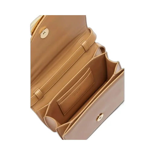Small Asymmetric Leather Shoulder Bag