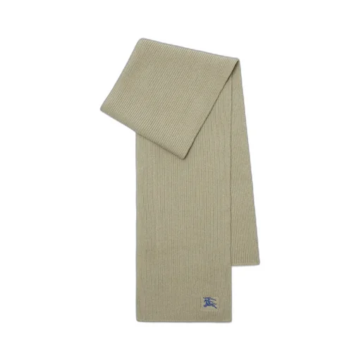 Burberry Ekd-Embroidered Knitted Scarf