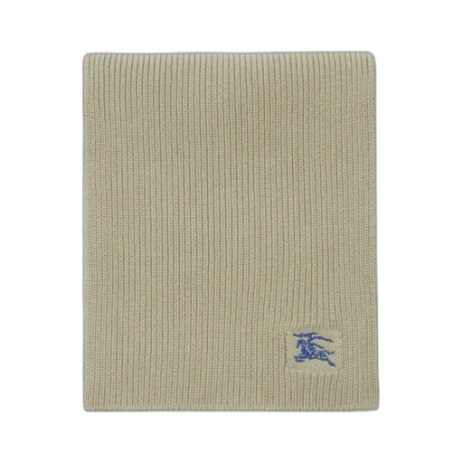 Burberry Ekd-Embroidered Knitted Scarf