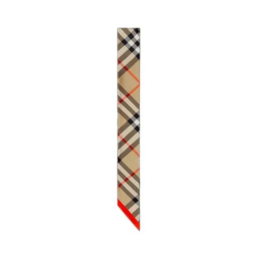 Burberry House Check Contrasted-Trim Scarf
