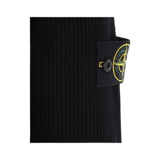 Stone Island Logo Patch Crewneck Knitted Jumper