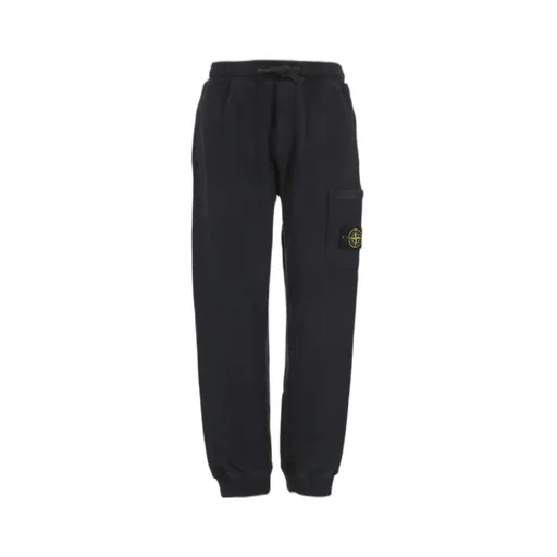Stone Island Logo Patch Drawstring Track Trousers