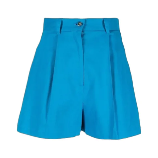Pinko High-Waist Pleated Shorts