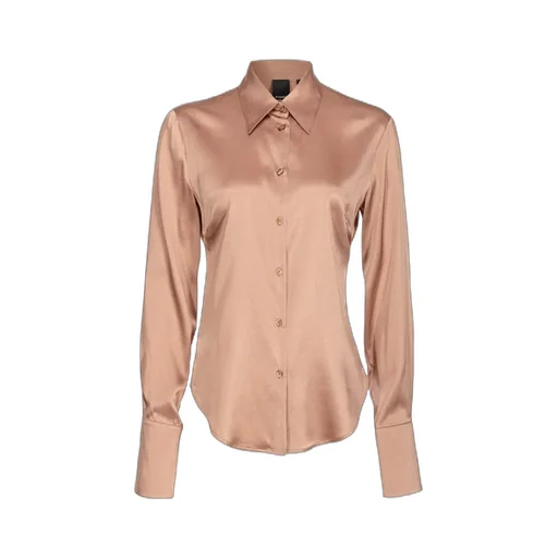 Long-Sleeve Silk Shirt