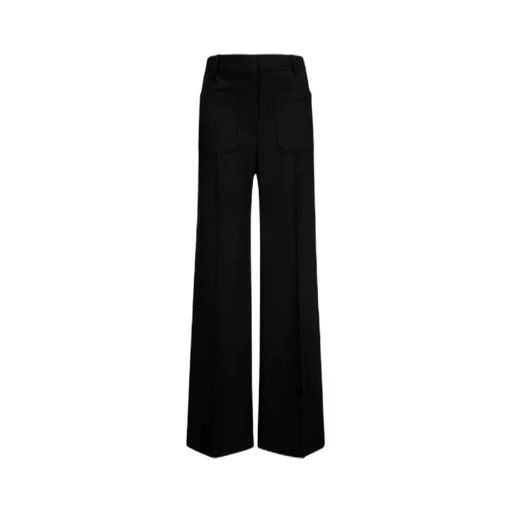 Victoria Beckham Alina High Waist Tailored Trousers