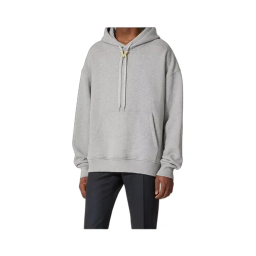 Valentino Logo Plaque Drawstring Hoodie