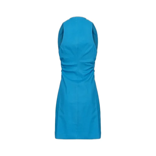 Pinko Buttoned V-Neck Minidress