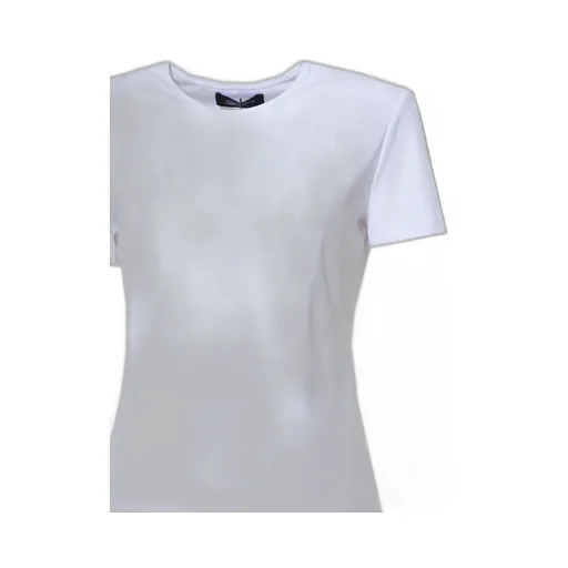 Blumarine Logo Embroidered Crewneck Knitted T-Shirt