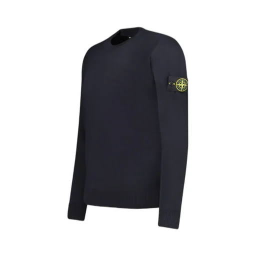 Stone Island Logo Patch Crewneck Jumper