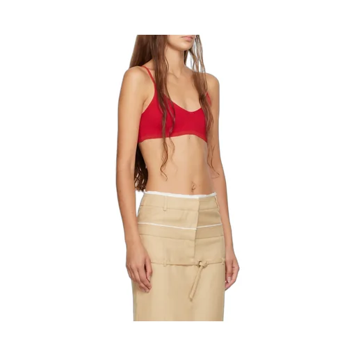 Jacquemus Le Bandeau Pralu Knitted Bra