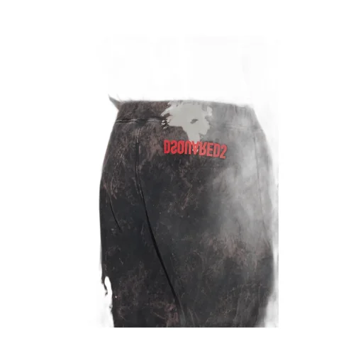 Distressed-Effect Logo Track Pants
