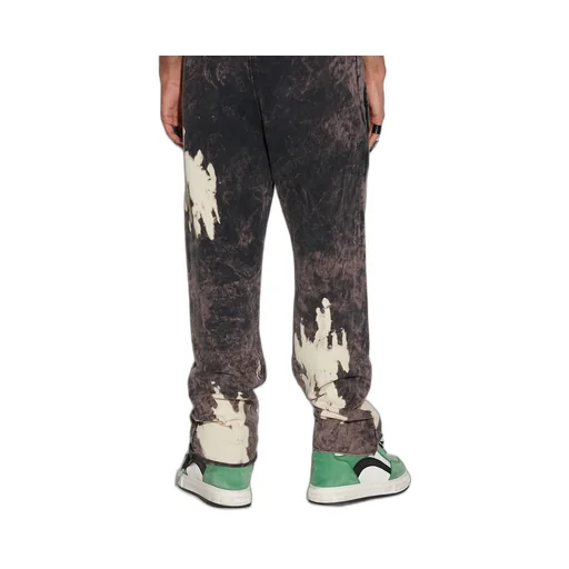 Distressed-Effect Logo Track Pants