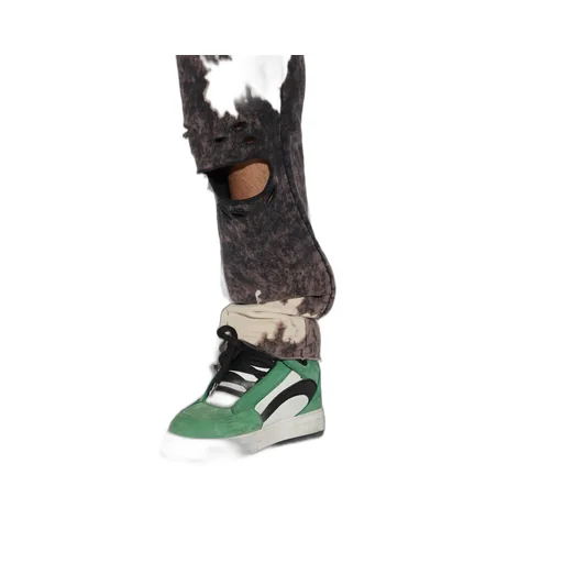 Distressed-Effect Logo Track Pants