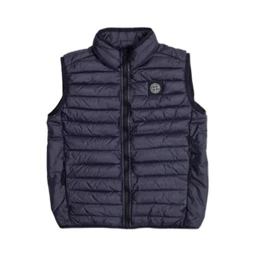 Chest Logo-Patch Padded Gilet
