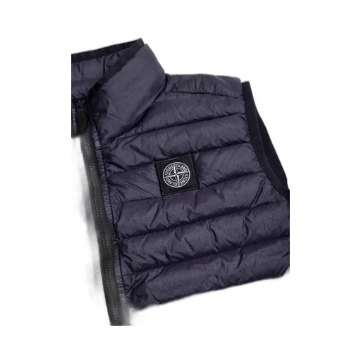 Chest Logo-Patch Padded Gilet